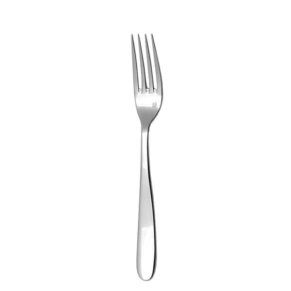 Fortessa Grand City Slotted Serving Fork - Premium Stainless Steel Serving Utensil for Buffets, Parties & Fine Dining