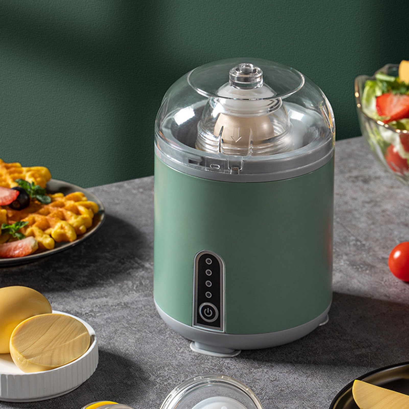 Electric Egg Spinner - Portable Egg Scrambler for Perfect Boiled Golden Eggs | Efficient Uniform Mixing & Rotation | Multifunctional Kitchen Tool for Egg Yolk & White Blending | Great for Breakfast, Baking & Meal Prep