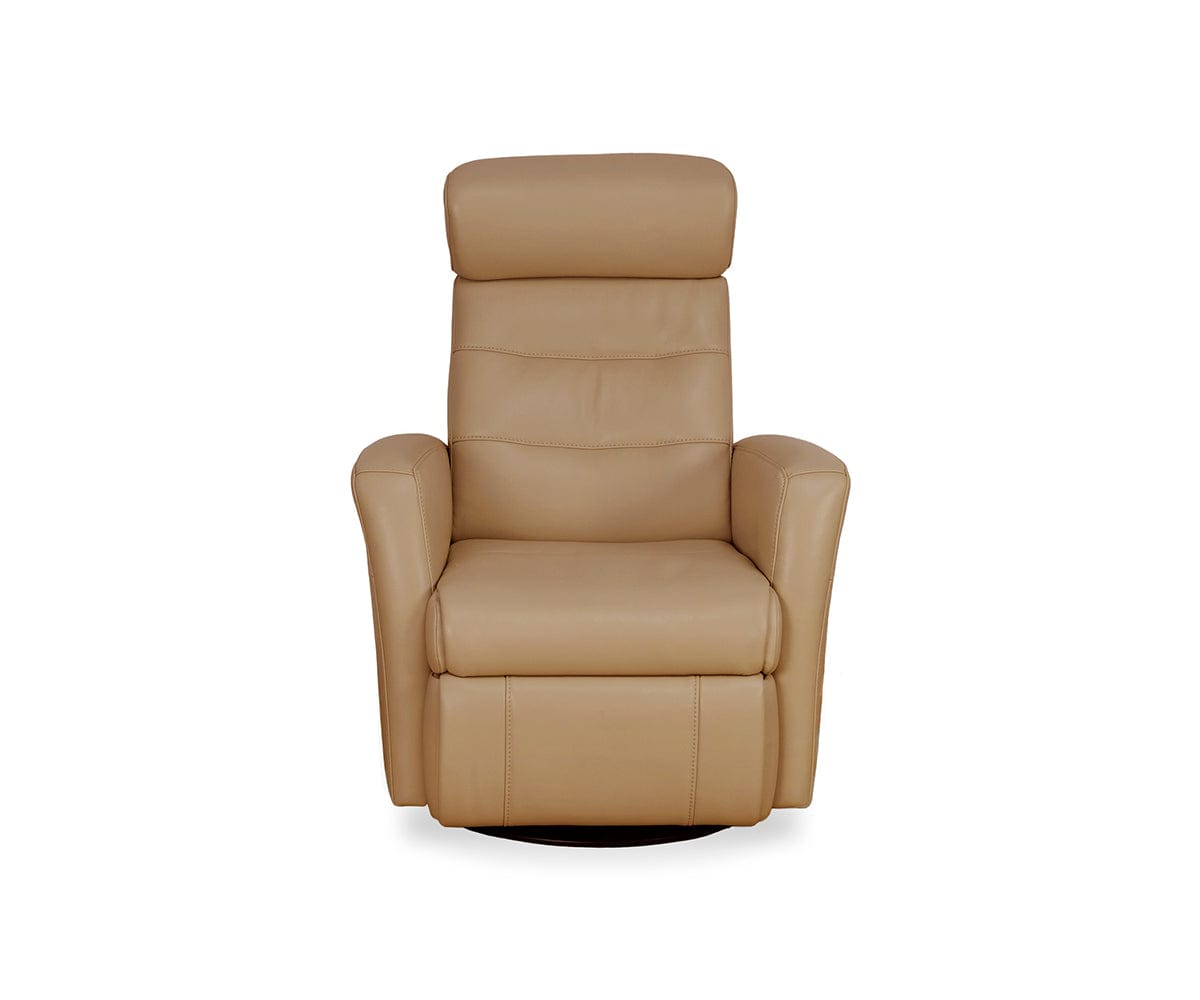 Norrell Power Leather Recliner Chair - Electric Lift Recliner with Massage & Heat for Elderly - Comfortable Leather Sofa for Living Room, Bedroom & Home Theater