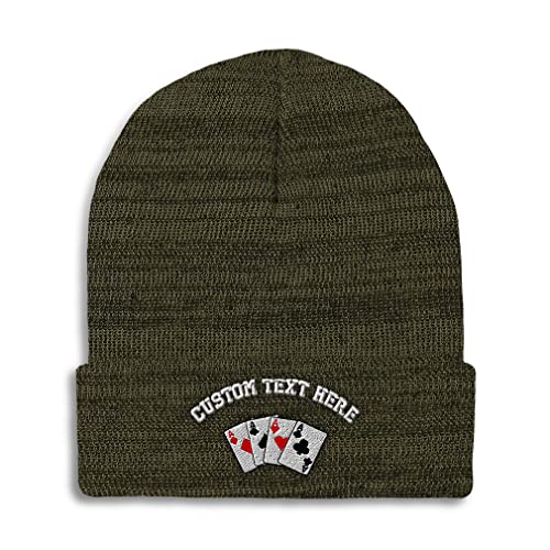 Heather Olive Green Personalized Text Here