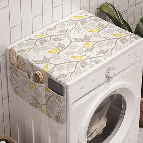 Grey Yellow and White