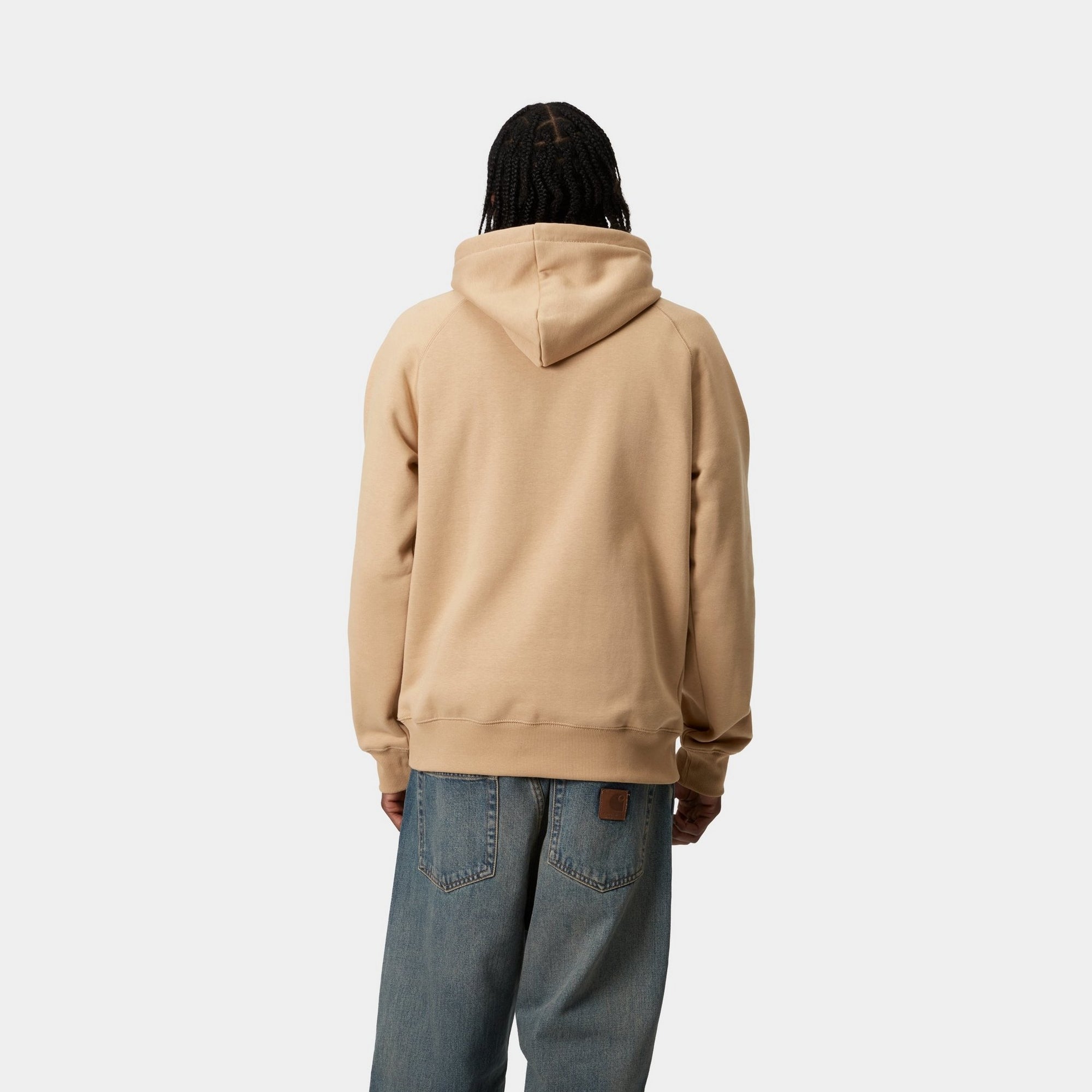 Hooded Chase Sweatshirt for Men - Soft Cotton Pullover Sweater | Dusty Hamilton Brown | Casual Wear, Street Style & Loungewear