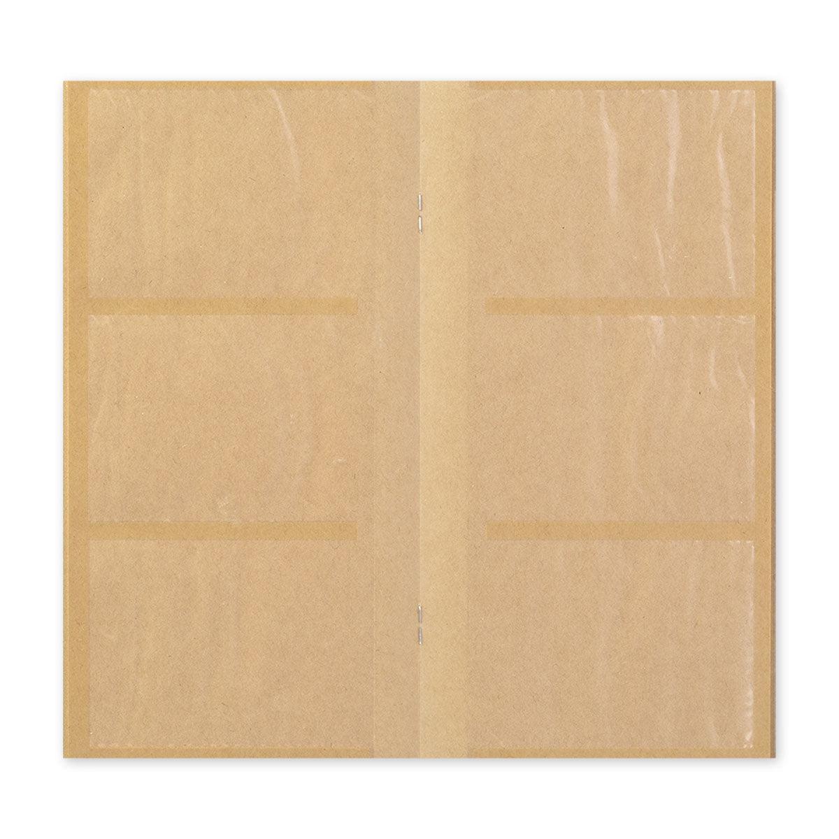 Premium TRAVELER'S NOTEBOOK TN Card Album Refill - Durable Pocket Insert for Collecting Photos, Tickets & Memorabilia - Perfect for Travel Journals, Scrapbooking & Memory Keeping