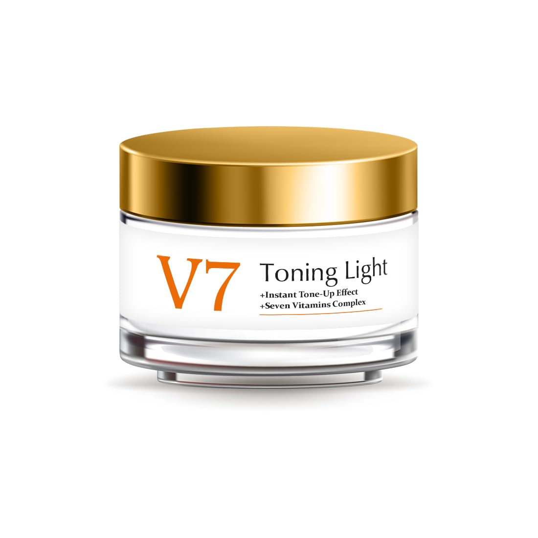 HERBALIX LuxuryHerbs V7 Toning Light Cream - Whitening, Moisturizing & Anti-Wrinkle Face Cream for Women (50g) | Brightens Skin, Reduces Fine Lines - Perfect for Daily Skincare Routine & Nighttime Use