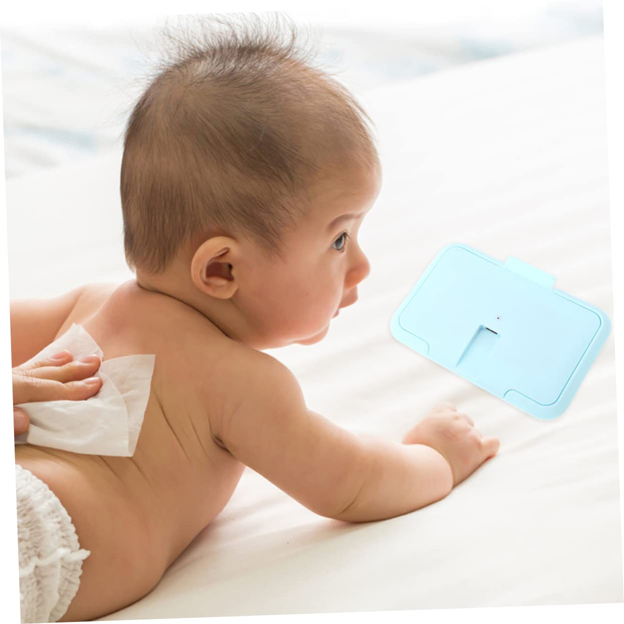 FAVOMOTO 5-Pack Baby Wipe Warmer - Portable Wet Wipes Heater for Diaper Changing, Made of Durable ABS Plastic (2pcs x 5) - Perfect for Nursery, Travel & On-the-Go Baby Care