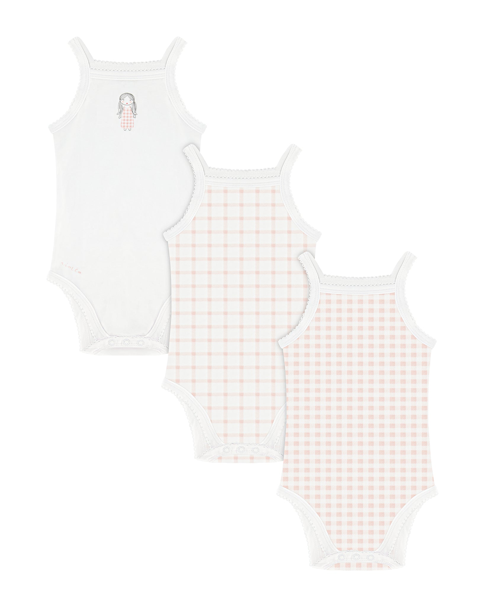 Aime Child Original Sleeveless Undershirts for Girls & Boys - Soft Cotton Summer Tank Tops - Perfect for School, Play & Layering