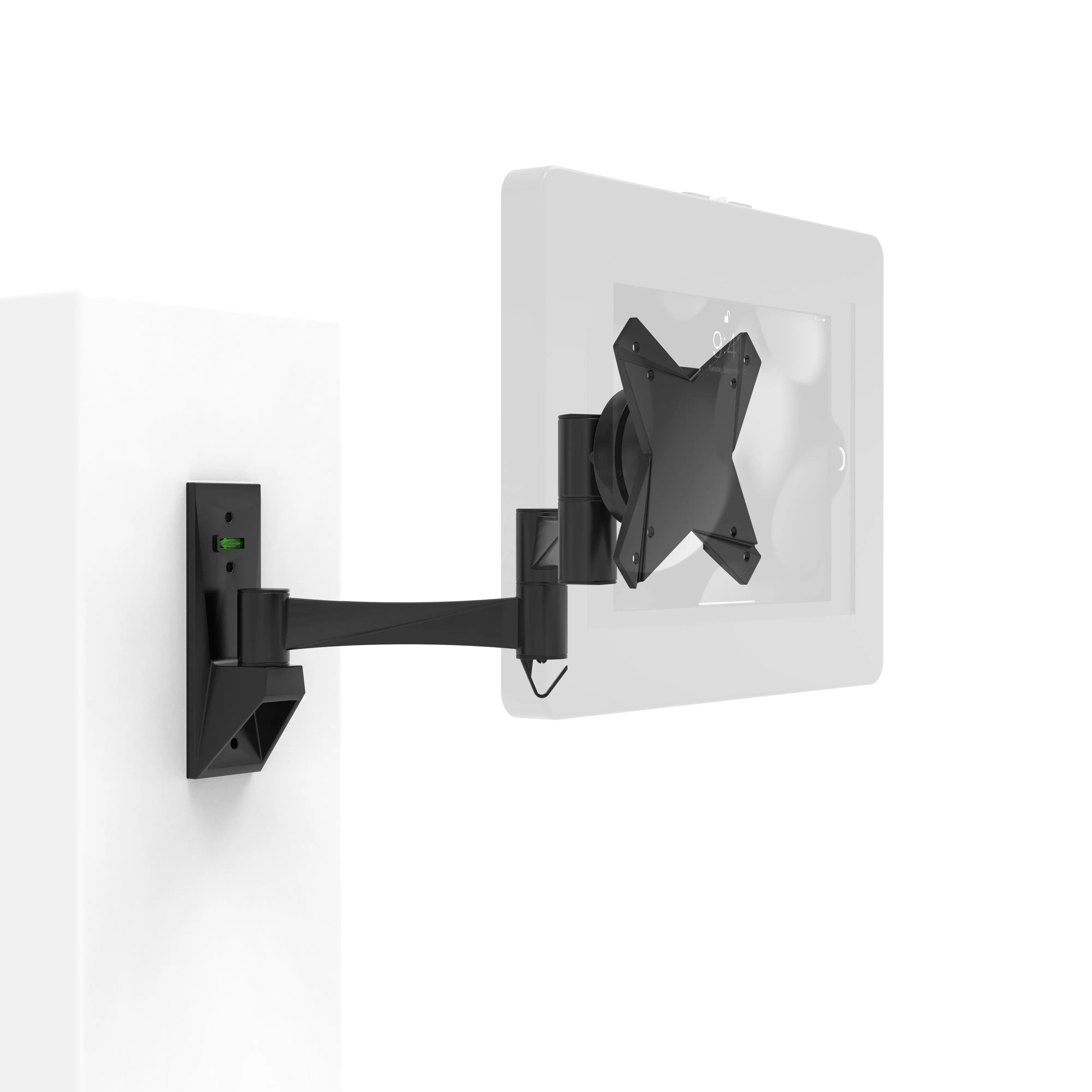VESA Wall Mount Bracket - Adjustable Monitor Arm for 13-32 inch Screens | Heavy Duty TV Mount with Full Motion Swivel & Tilt | Perfect for Home Office, Gaming Setup & Multi-Monitor Displays