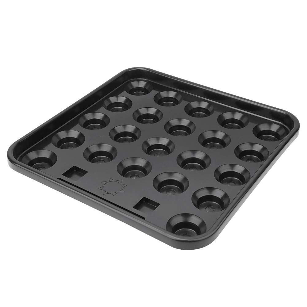 Premium Pool Ball Tray - Standard Billiard Ball Holder for 22 Balls | Snooker & Pool Table Storage Case | Durable Billiards Accessory for Home Game Rooms & Bars
