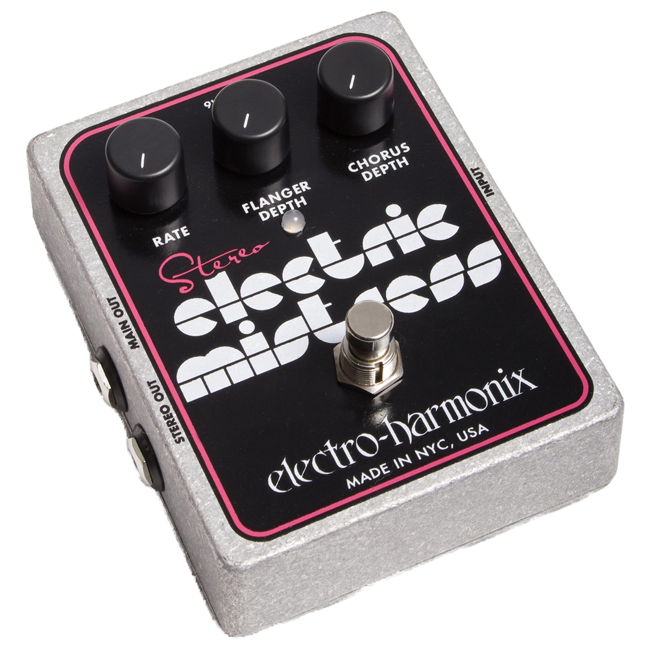 Electro-Harmonix Stereo Electric Mistress Chorus Flanger Guitar Effects Pedal for Professional Musicians & Recording Studios - Perfect for Live Performances, Studio Recording & Guitar Sound Enhancement