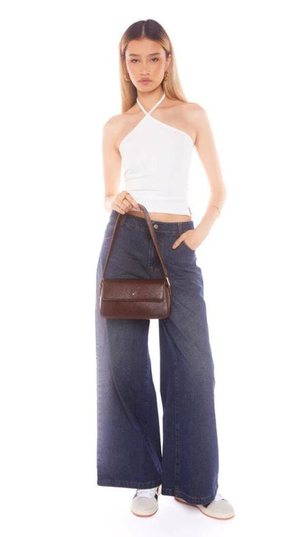Jocelyn Women's Shoulder Bag - Genuine PU Leather Crossbody Purse for Daily Use, Work, Travel & Shopping