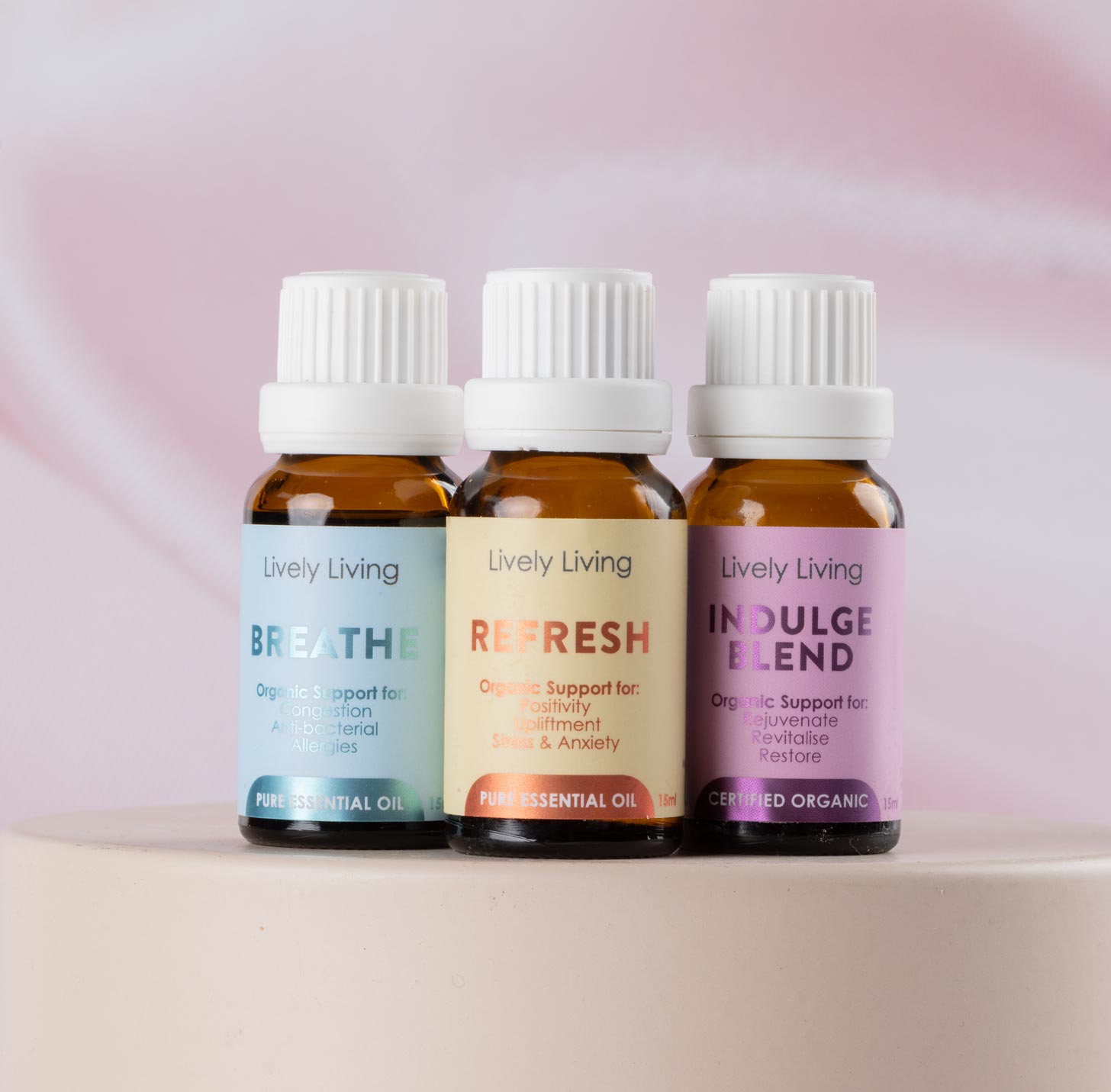 Renewal Essential Oil Trio Set - Lavender, Peppermint & Eucalyptus - Aromatherapy for Relaxation, Stress Relief & Better Sleep - Perfect for Diffusers, Massage & Home Spa
