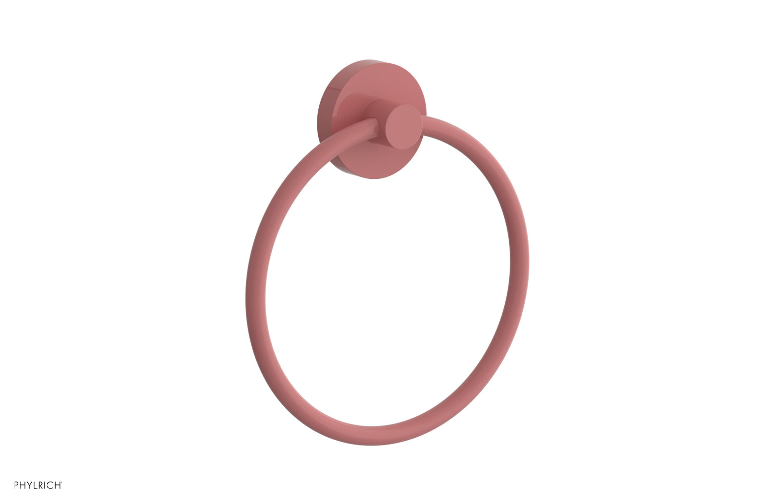 BASIC & BASIC II Chrome Towel Ring - Modern Bathroom Accessory for Hand & Face Towels - Perfect for Home, Hotel & Spa Decor