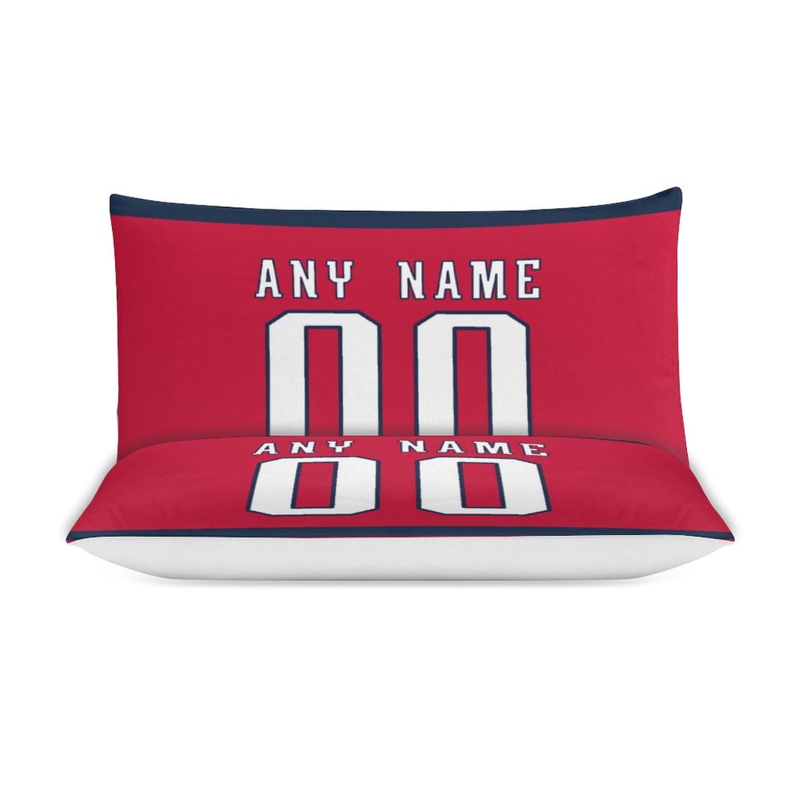 Custom Football Comforter Set - 3 Piece Bedding (Comforter + 2 Pillowcases) for Sports Fans | Personalized Name & Number | Soft Lightweight Quilt | Football Themed Bedroom Decor | Perfect for Game Nights & Fan Rooms