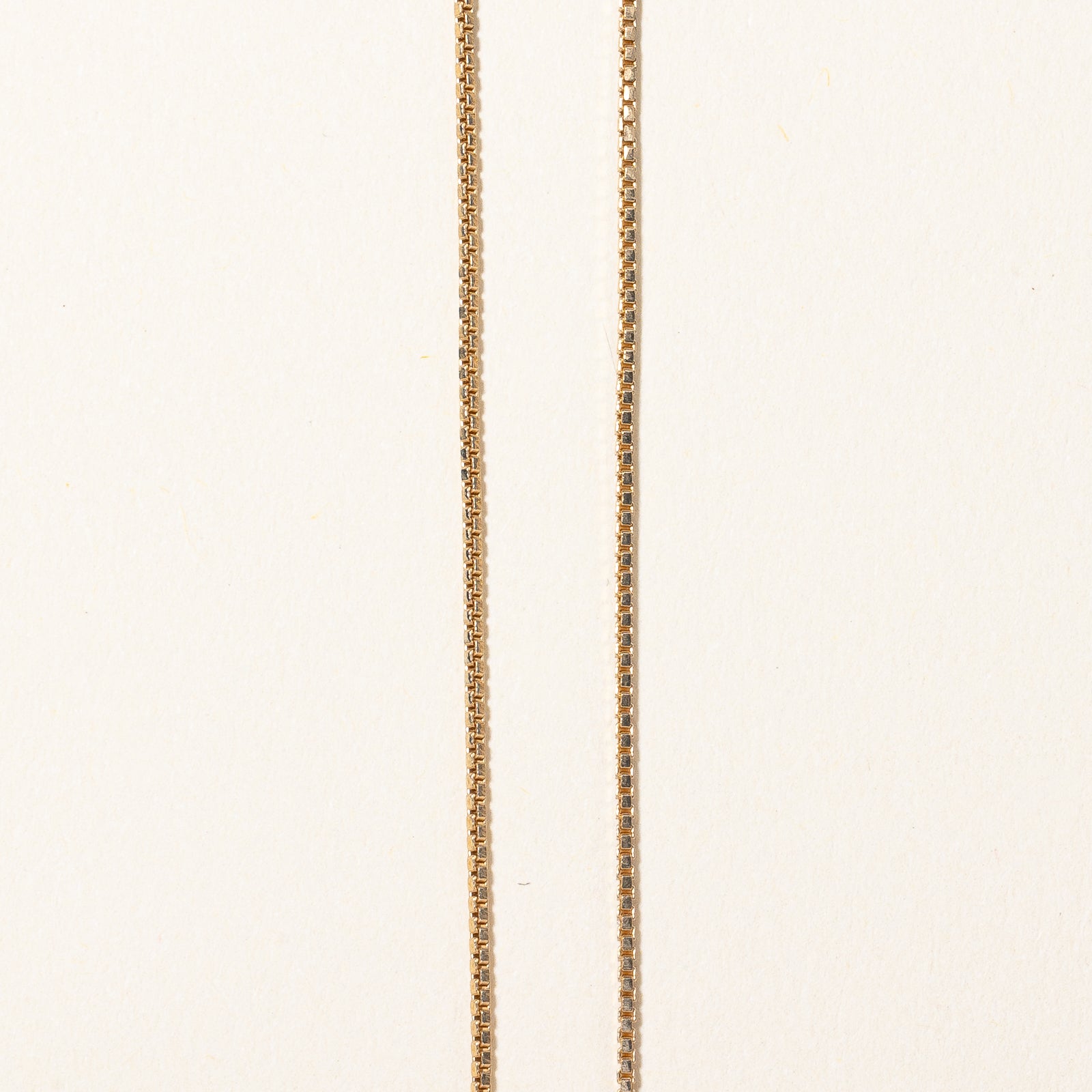 10K Yellow Gold Box Link Chain Necklace 18 Inch - Elegant & Durable Jewelry for Women, Perfect for Everyday Wear, Parties & Gifts