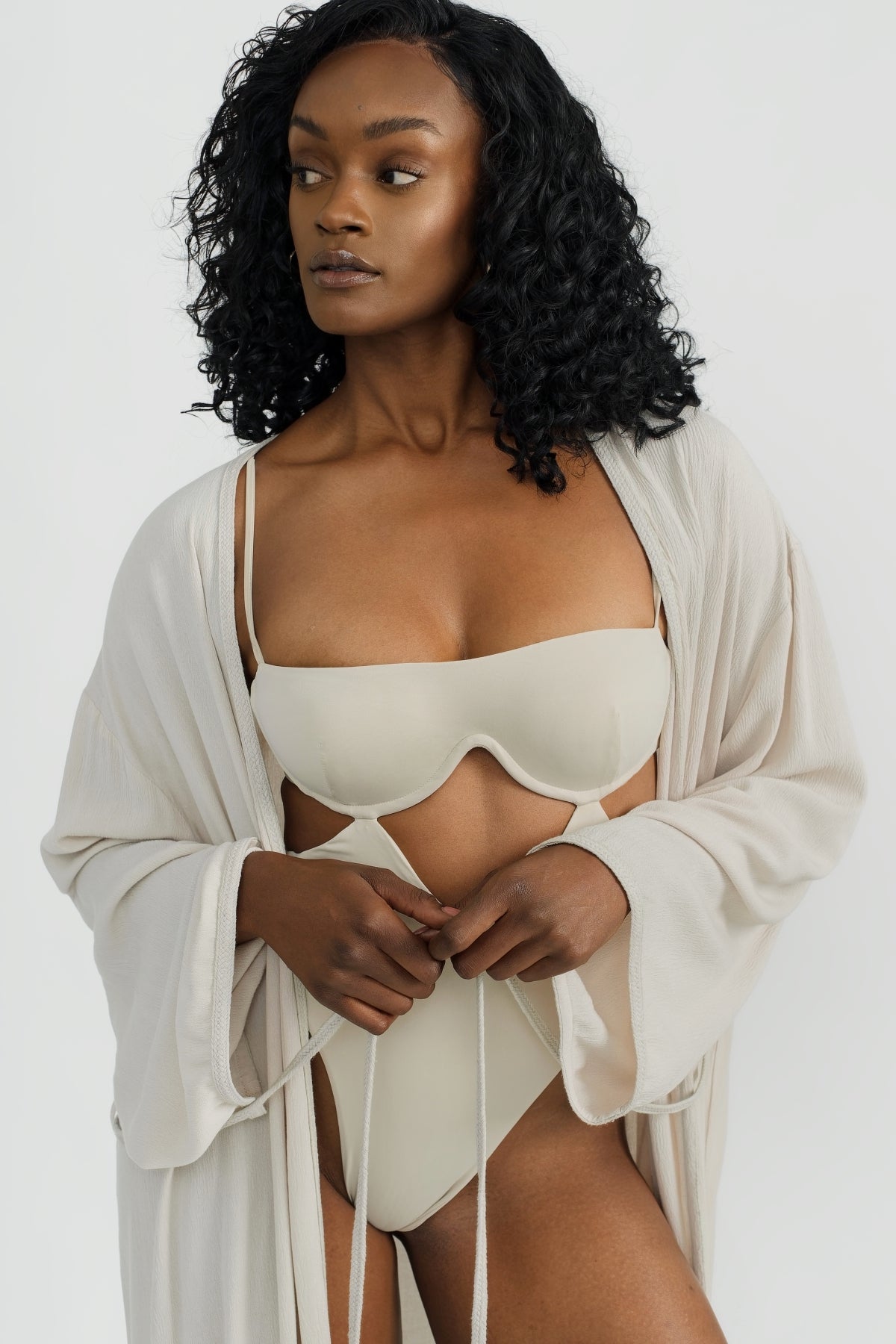 Arlo Robe - Soft & Comfortable Coconut Fiber Bathrobe for Women & Men | Perfect for Spa, Beach, and Relaxation at Home
