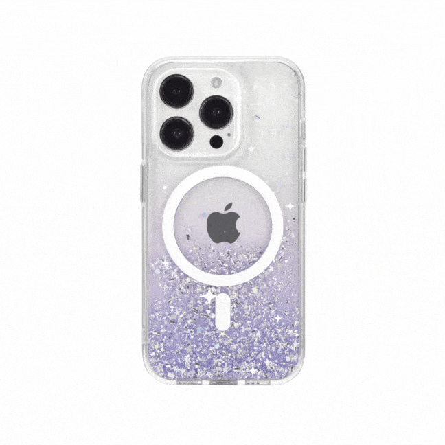 Raptic Bryten Starburst MagSafe Case for iPhone 15 Series - Slim Protective Cover with Strong Magnets for Secure Wireless Charging | Perfect for Work, Travel & Everyday Use