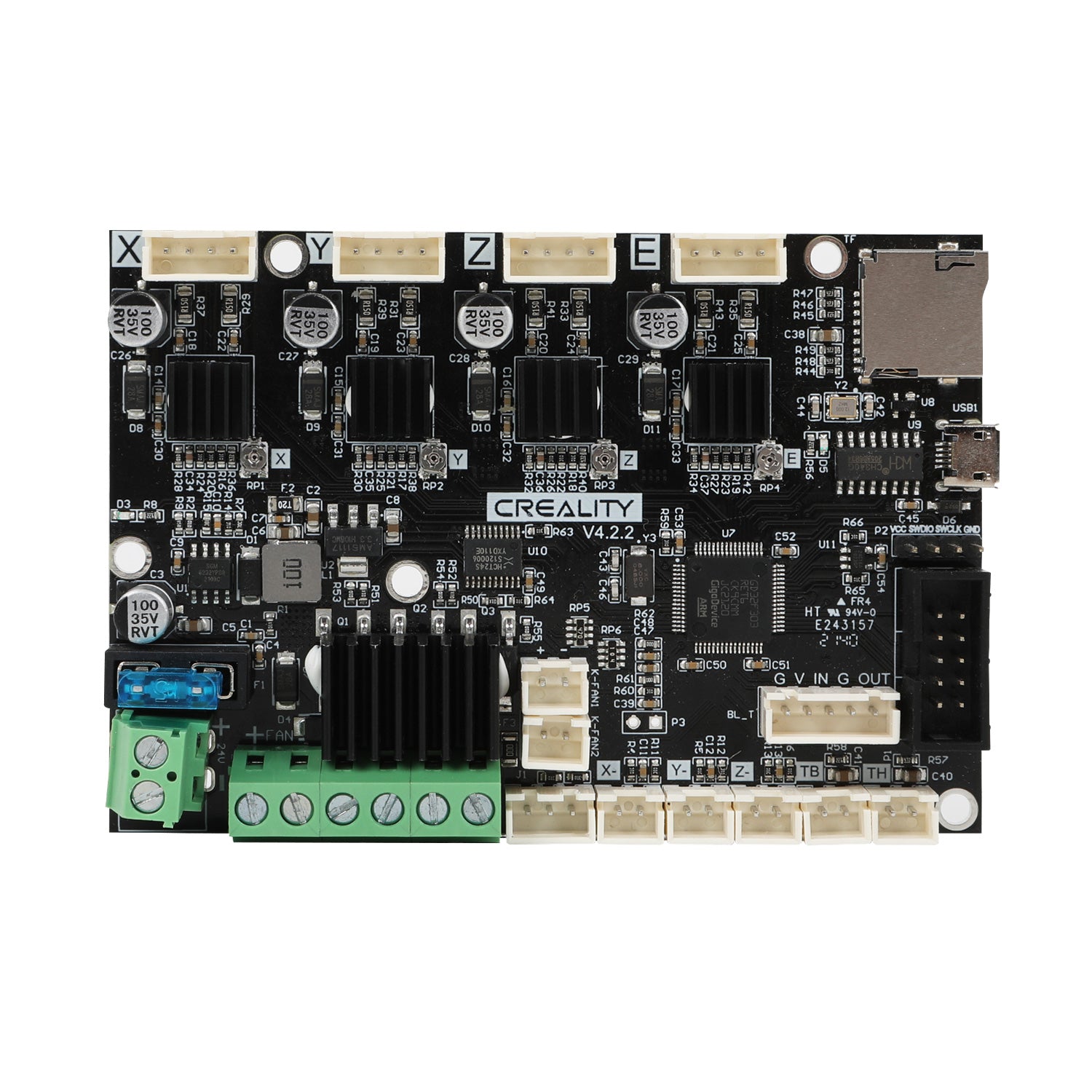Creality Ender 3 V2 Neo 3D Printer Mainboard - Silent Motherboard Upgrade Kit for Ender 3 Series - Perfect for Home, Office & DIY 3D Printing Projects
