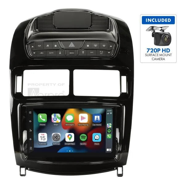 AM9650PK 7-Inch Multimedia Receiver for Ford Falcon FG Sedan - Piano Black Finish | Car Audio System with Bluetooth, GPS & Touchscreen | Perfect for Commuting & Road Trips
