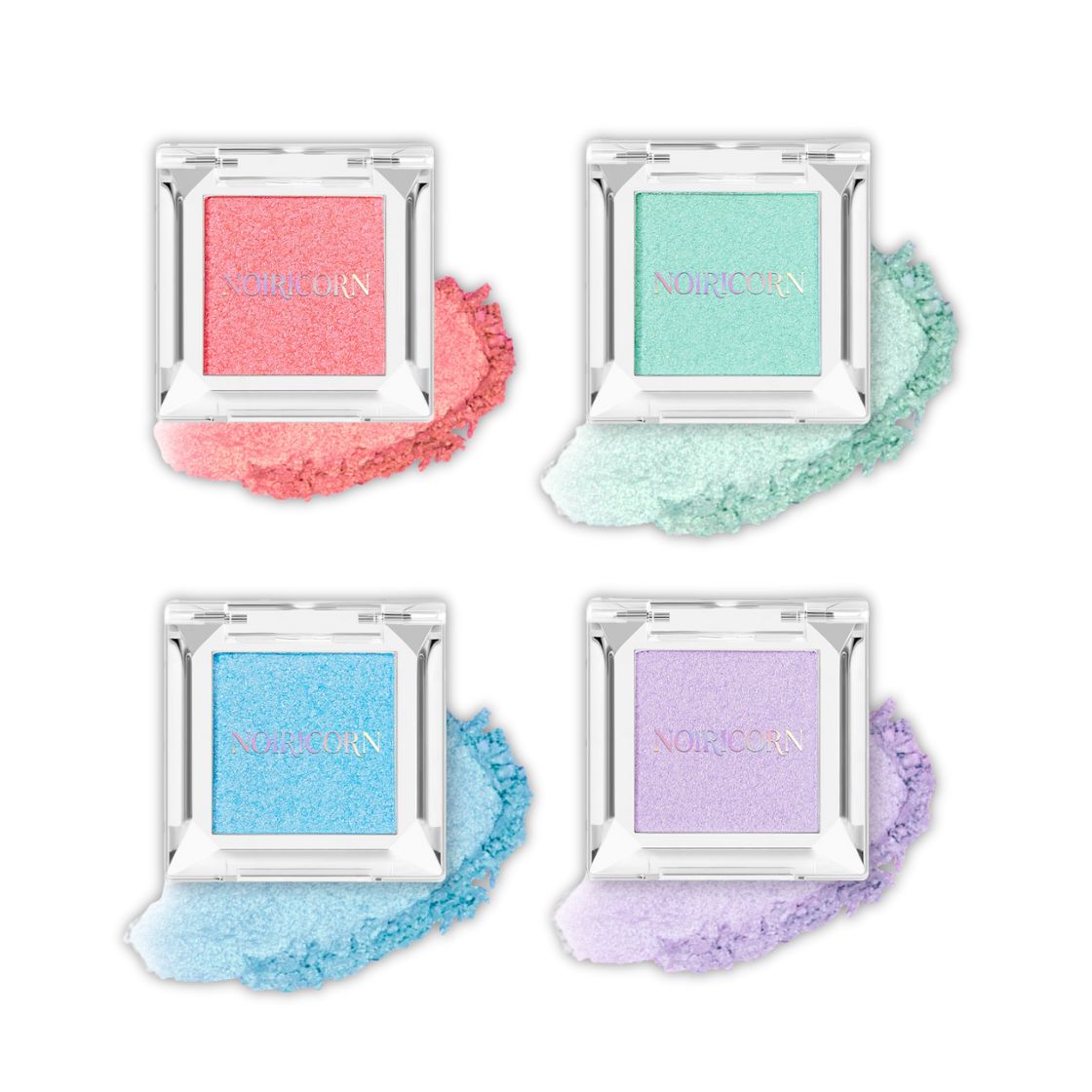 NOIRICORN Lulicore Duochrome Eyeshadow Palette - 12 Highly Pigmented Shimmer & Metallic Eyeshadows for Stunning Eye Makeup | Perfect for Party, Date Night & Special Occasions
