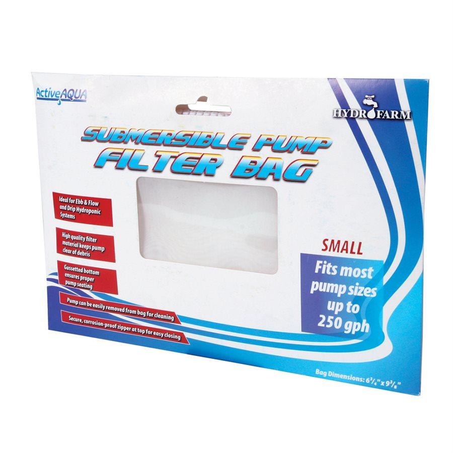 Active Aqua Pump Filter Bag - High Performance Water Filtration for Hydroponics, Aquariums & Ponds | Durable Mesh Net for Clean Water Circulation