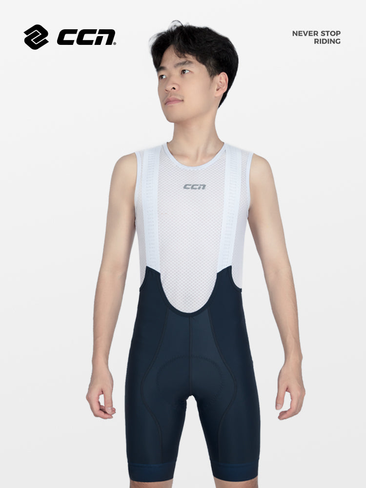 NOVA PRO NAUTICA Blue Men's Bib Shorts - Durable Fishing & Outdoor Work Shorts for Comfort & Mobility