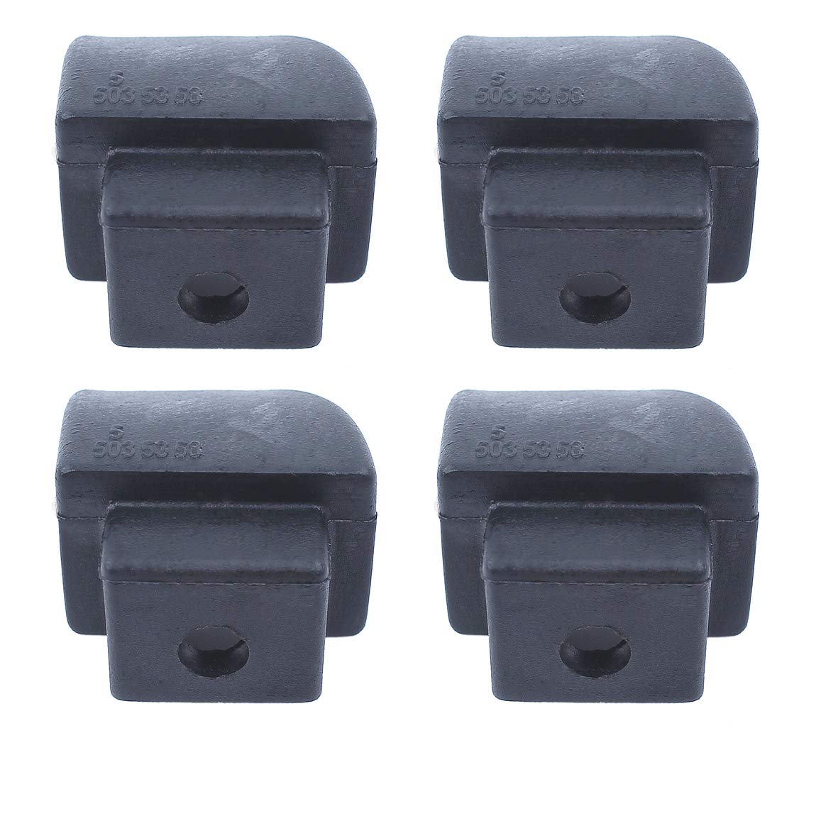 4 Pack Chain Catchers for Husqvarna 61 66 266 268 272 Chainsaw Models - Replacement Part 503 5358 01 - Essential Safety Accessory for Wood Cutting and Forestry Work