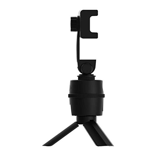 BoxWave HTC One (M9) Plus Stand and Mount with PivotTrack Selfie Technology - Jet Black Smartphone Holder for Video Calls, Live Streaming & Hands-Free Viewing
