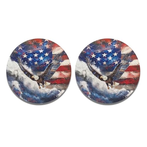 Eagle American Flag