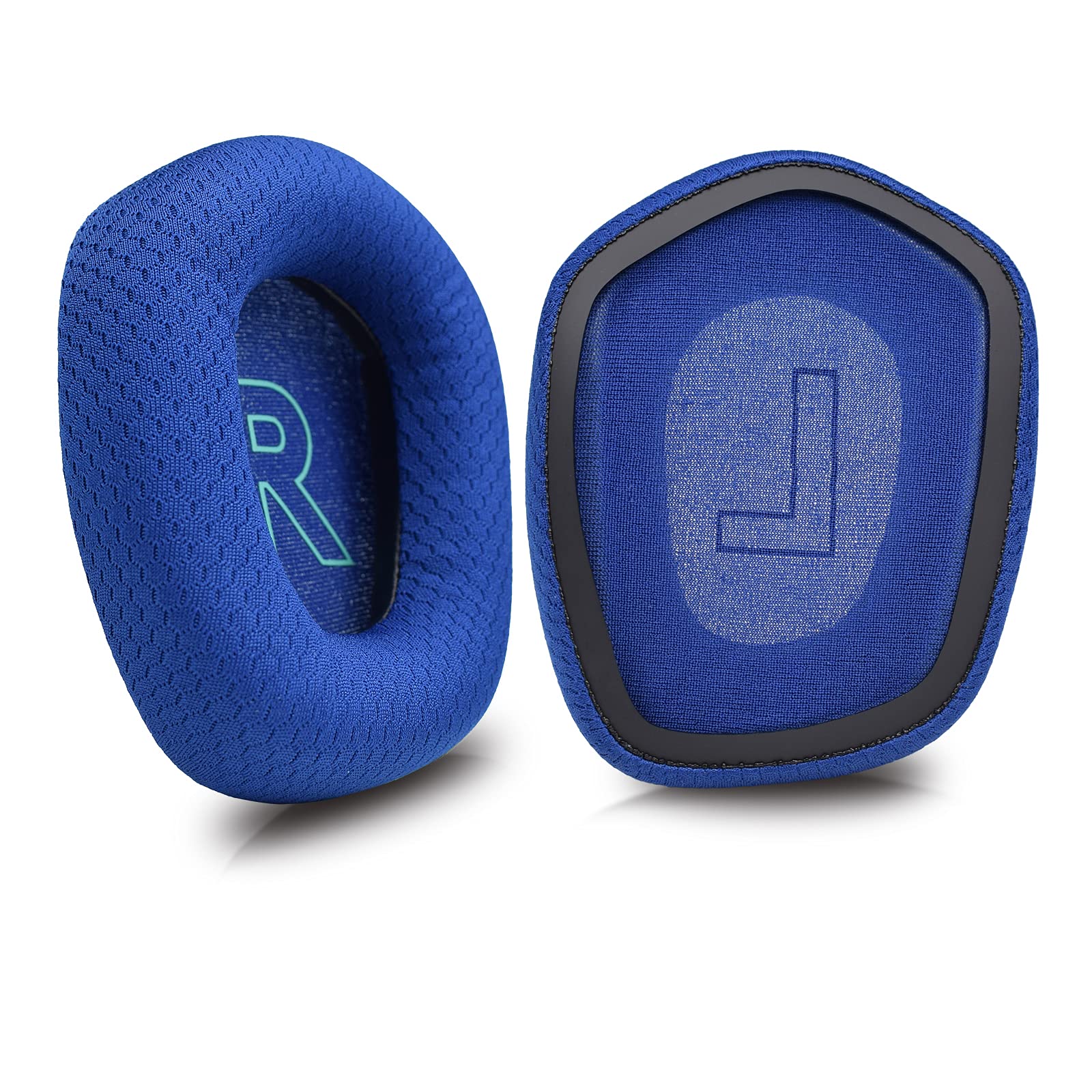 Logitech G733 Wireless Gaming Headset Replacement Ear Pads - Soft Fabric Cushions (Blue) | Comfortable Noise-Isolating Earpads for Long Gaming Sessions & Music Listening
