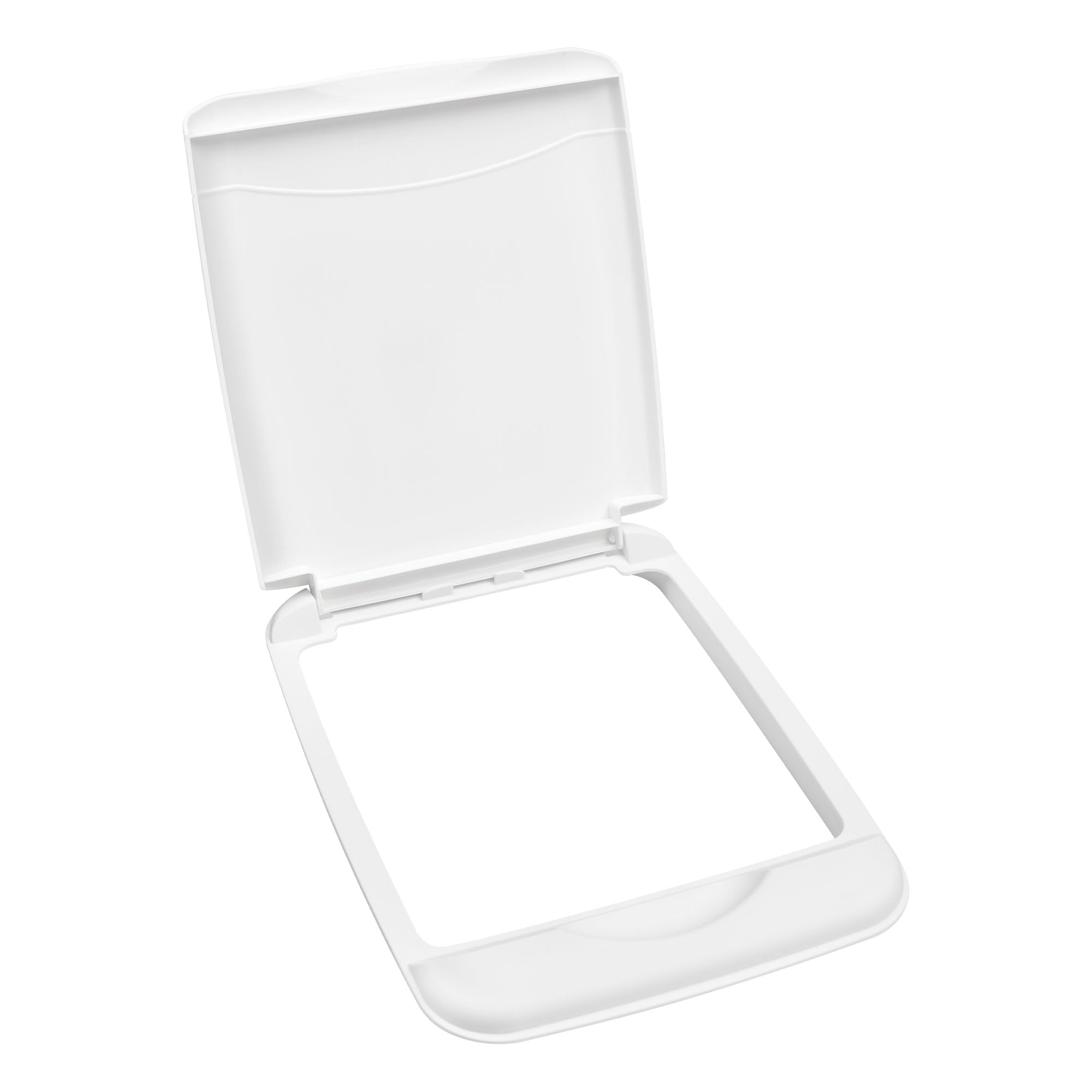 Rev-A-Shelf 35 Qt Under Sink Trash Can Lid - White Replacement Plastic Garbage Bin Cover for Kitchen & Bathroom Cabinets (RV-35-LID-1) | Perfect for RV, Camper & Small Space Organization
