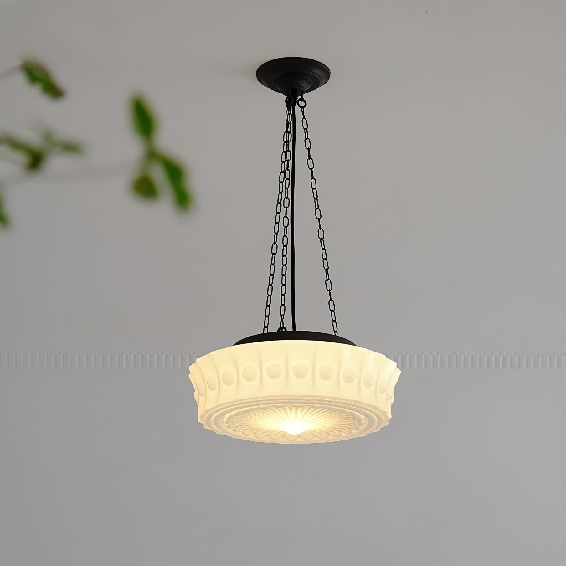 Charles Edwards Modern Pendant Lamp - Elegant Hanging Light Fixture for Dining Room, Kitchen, or Living Room Decor