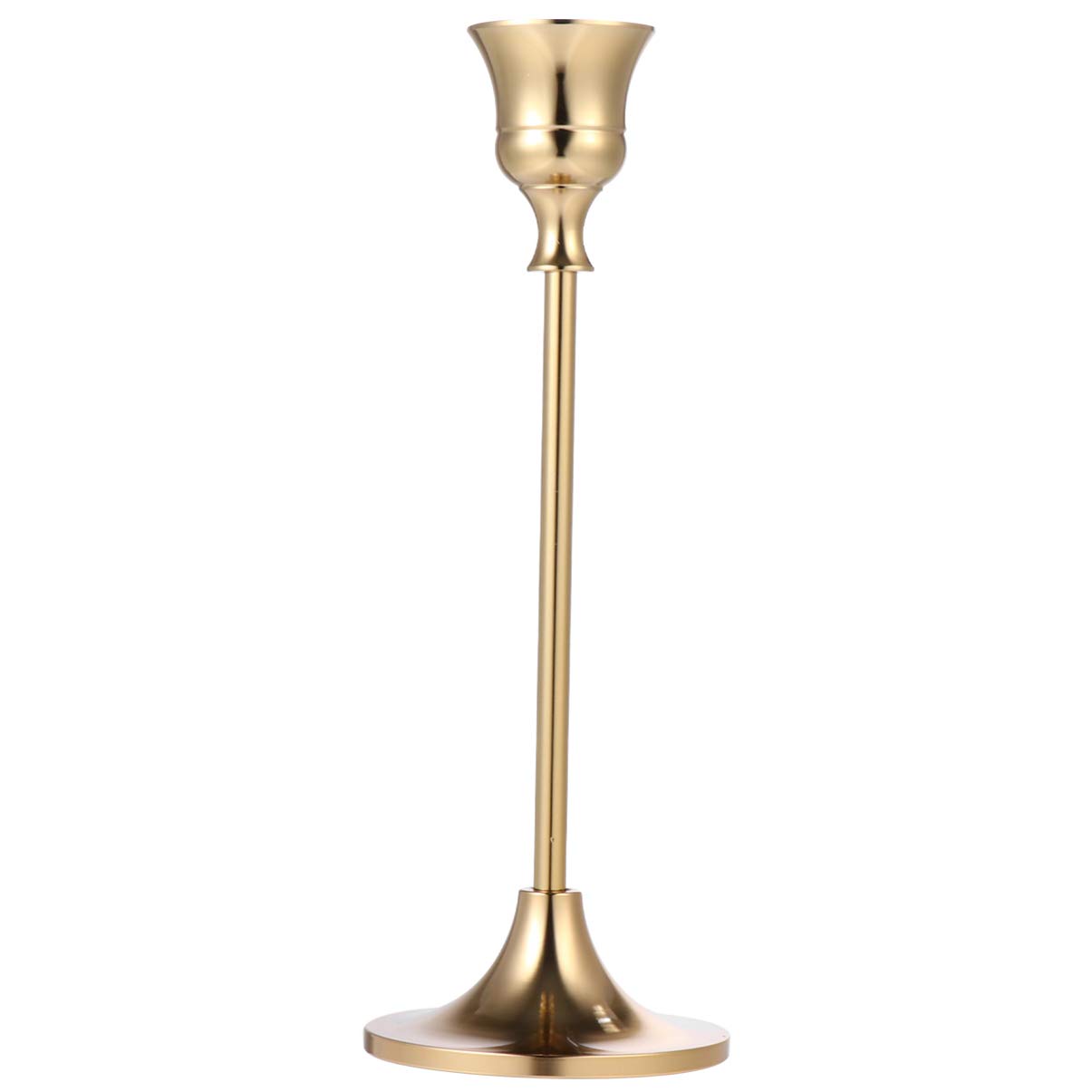 VOSAREA Decorative Iron Metal Taper Candle Holder Stand - Elegant Desktop Table Centerpiece for Wedding, Halloween, Christmas & Home Decor - Perfect for Romantic Dinners, Holiday Parties & Cozy Ambiance