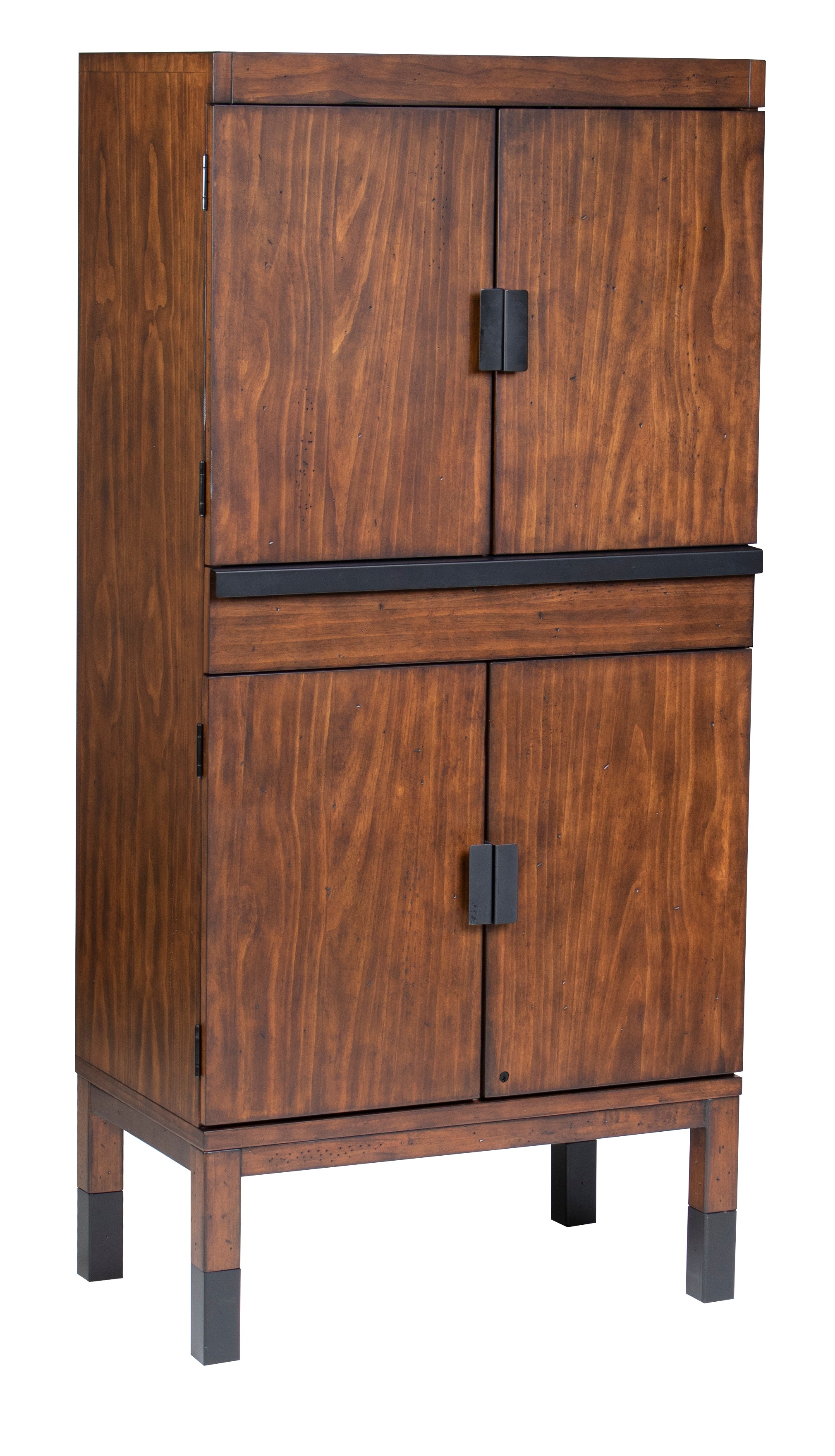 Stylish Harpeth Bar Cabinet - Modern Home Bar Furniture for Living Room, Dining Room, or Man Cave | Perfect for Entertaining & Storing Wine, Liquor & Glassware