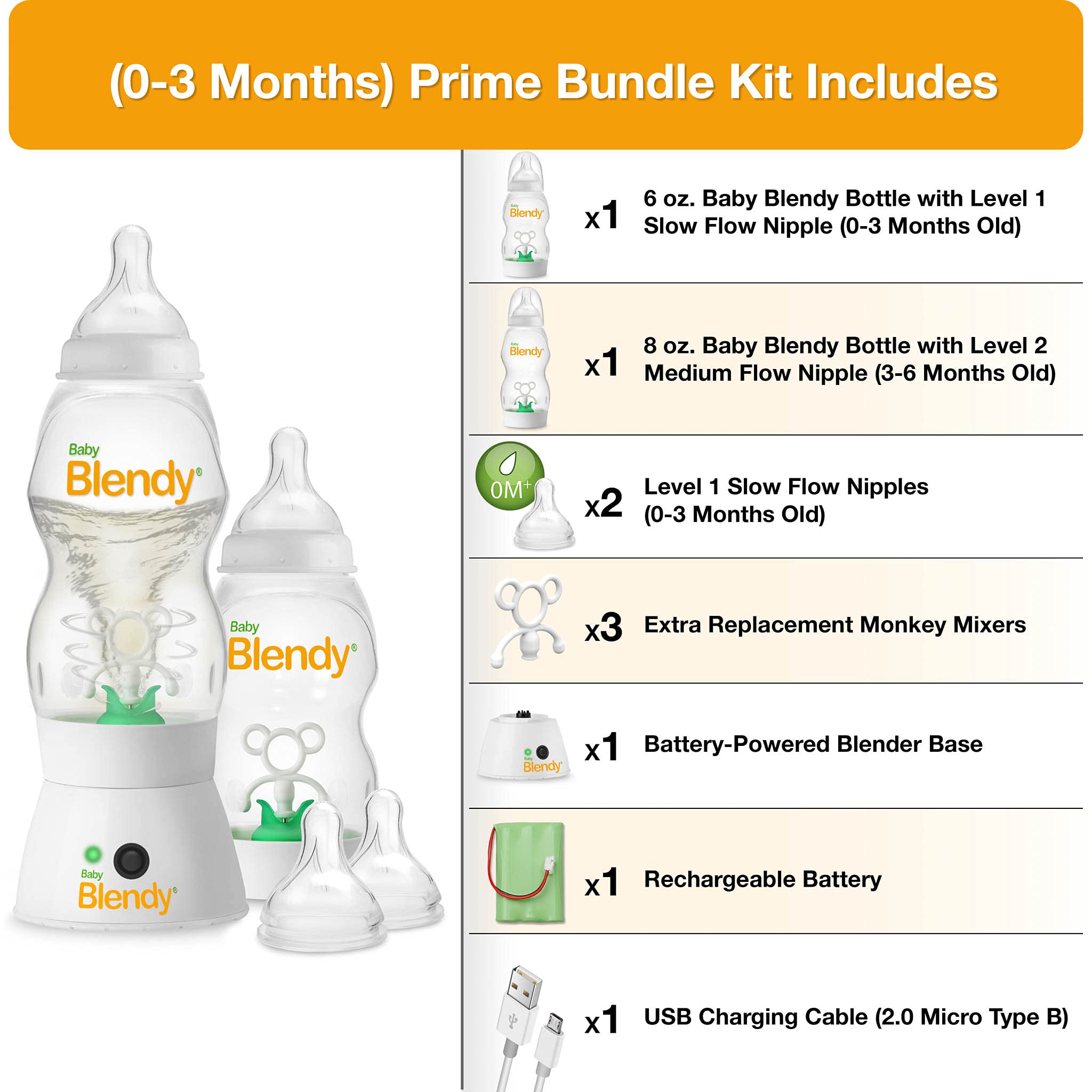**Best Anti-Colic Baby Bottles with Air Vent System – Newborn to Toddler Milk Feeding Containers (0-3 Months) | Includes Blender Mixer for Easy Formula Prep | Perfect for Breastfeeding, Formula Feeding & On-the-Go Use**