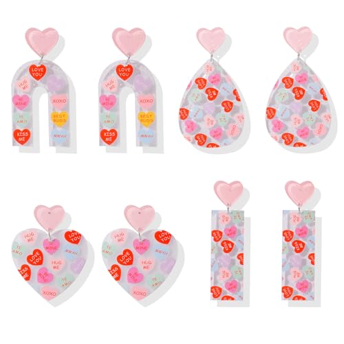 A4:heart earrings