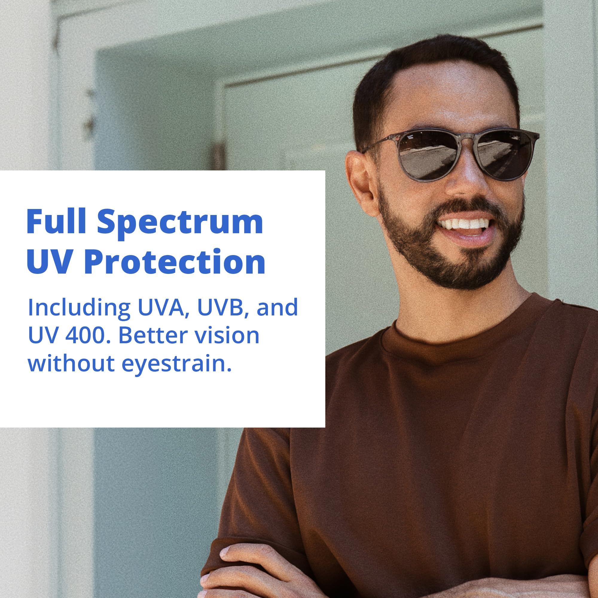 Milano Folding Sunglasses Polarized UV400 Protection - UVA/UVB Blocking Sunglasses for Men & Women - Compact Travel Sunglasses with Leather Case for Driving, Outdoor Sports & Beach Vacations