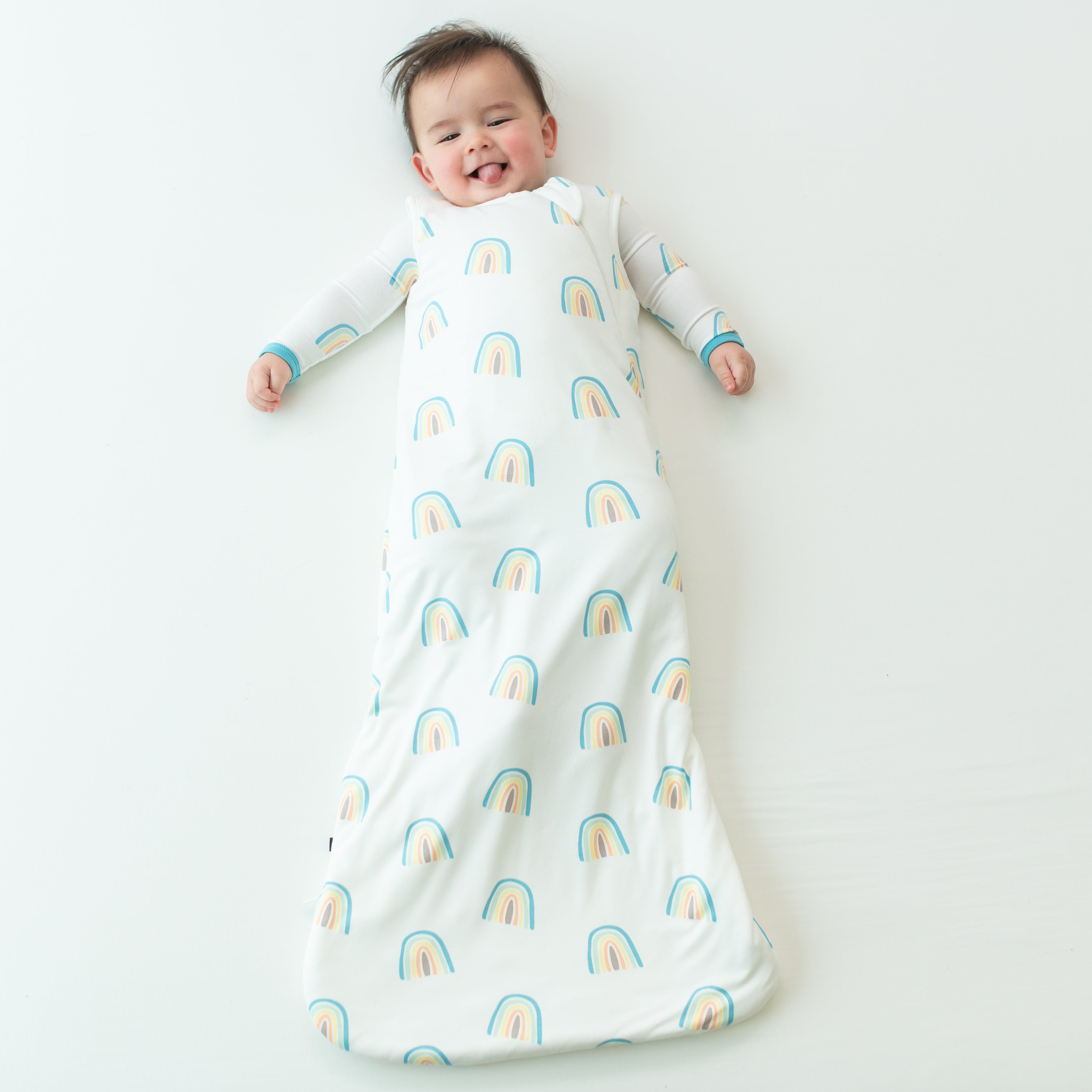 Makai Rainbow 1.0 Sleep Bag - Lightweight & Comfortable Baby Sleeping Sack for Safe Nighttime Rest - Perfect for Nursery, Daycare & Travel