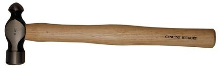 4 Oz Ball Peen Hammer Set of 6 - Premium Hickory Wood Handle for Metalworking, Jewelry Making & DIY Projects - Perfect for Blacksmiths, Mechanics & Home Repair