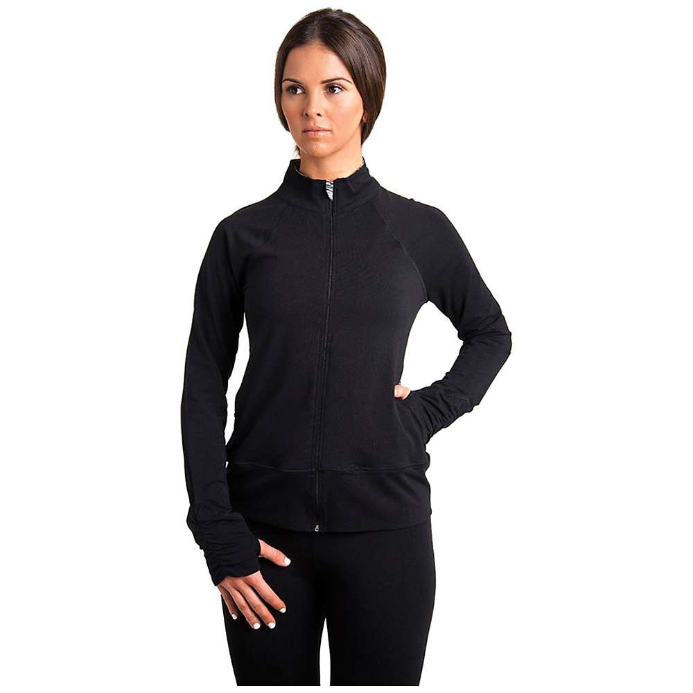 Tasc Performance Women's Pop Gym Full Zip Up Jacket - Lightweight Workout Hoodie for Running, Yoga & Outdoor Activities