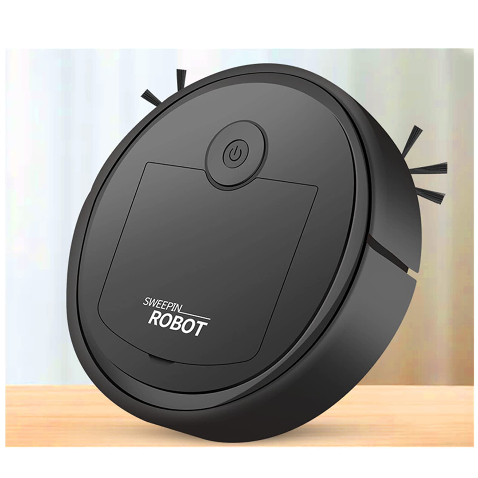 2024 T95F Robot Vacuum & Mop Cleaner - 1200Pa Strong Suction, Smart Mapping, 2-in-1 Vacuum & Mop for Pet Hair, Carpets & Hard Floors - Ideal for Homes with Pets & Allergy Sufferers (Black)