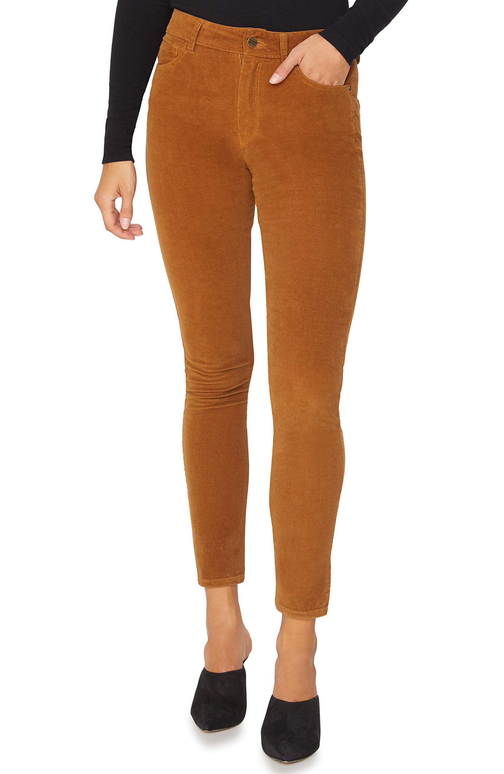 Sanctuary Clothing Women's Casual Corduroy Pants - Comfortable Stretch Fit for Everyday Wear | Perfect for Work, Weekend & Social Outings
