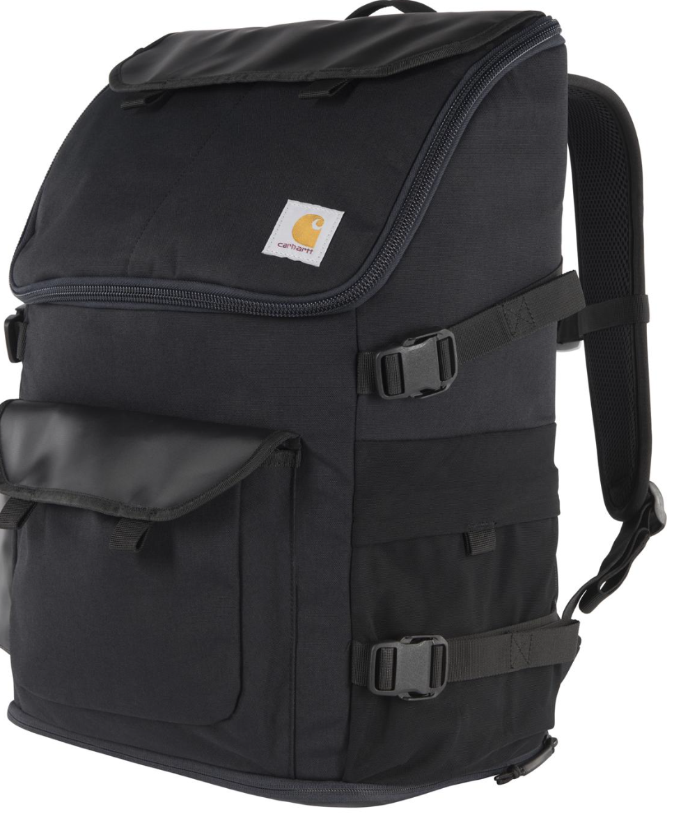 35L Nylon Workday Backpack for Men & Women - Waterproof Laptop Backpack with USB Charging Port - Perfect for Office, Travel, and Outdoor Adventures