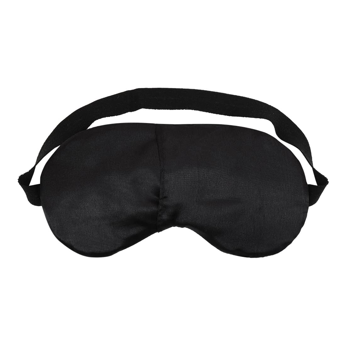 Crazyify Fabric Let Me Sleep Printed Eye Mask - Soft & Comfortable for Relaxation, Meditation, Sleep & Travel (7.4 x 4 Inches, Blue) - Perfect for Nighttime Rest, Airplane Flights & Stress Relief