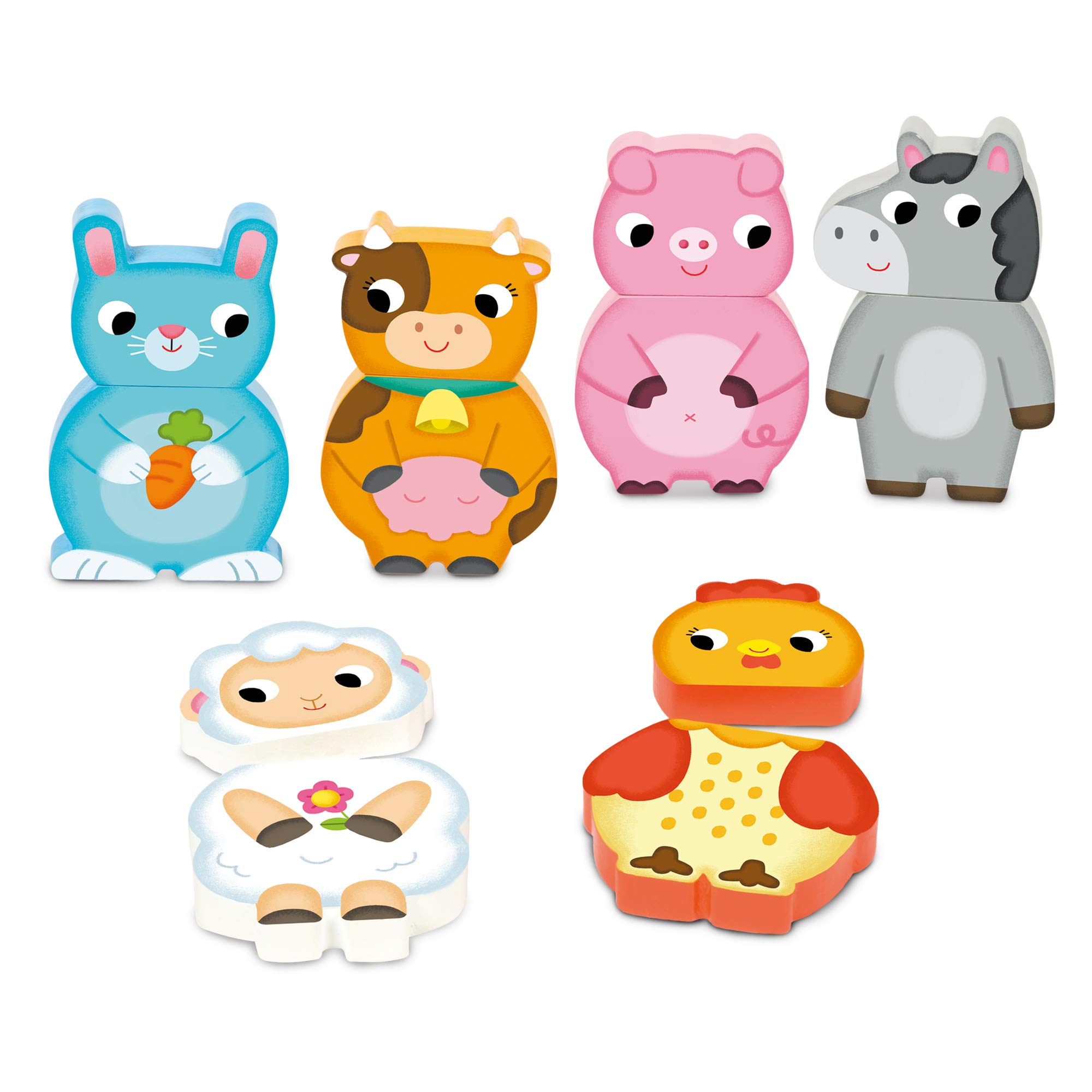 Galt Toys Magnetic Farm Puzzles for Kids Ages 12+ | Educational Animal Puzzle Game | Perfect for Classroom Learning & Family Game Night