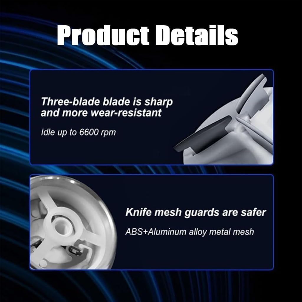 Mini Portable Electric Shaver for Men - Fast Charging, Digital Display, Waterproof, Pocket Size - Perfect for Travel, Car, Gym & Daily Use - USB Rechargeable (Plastic)