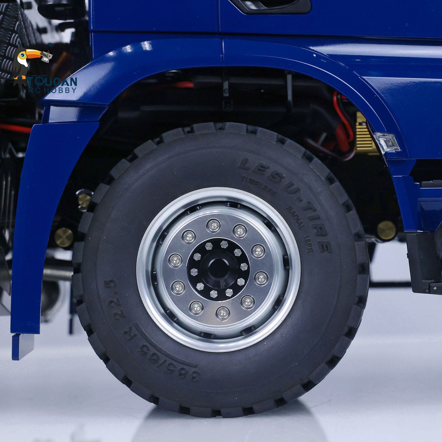 1/14 LESU RC 8x8 RTR Painted & Assembled Metal Hydraulic Crane Dumper Tipper Truck with Sound & Light System - Remote Control Construction Vehicle for Adults & Kids, Perfect for Outdoor Play, Construction Site Simulation & RC Hobby Collection