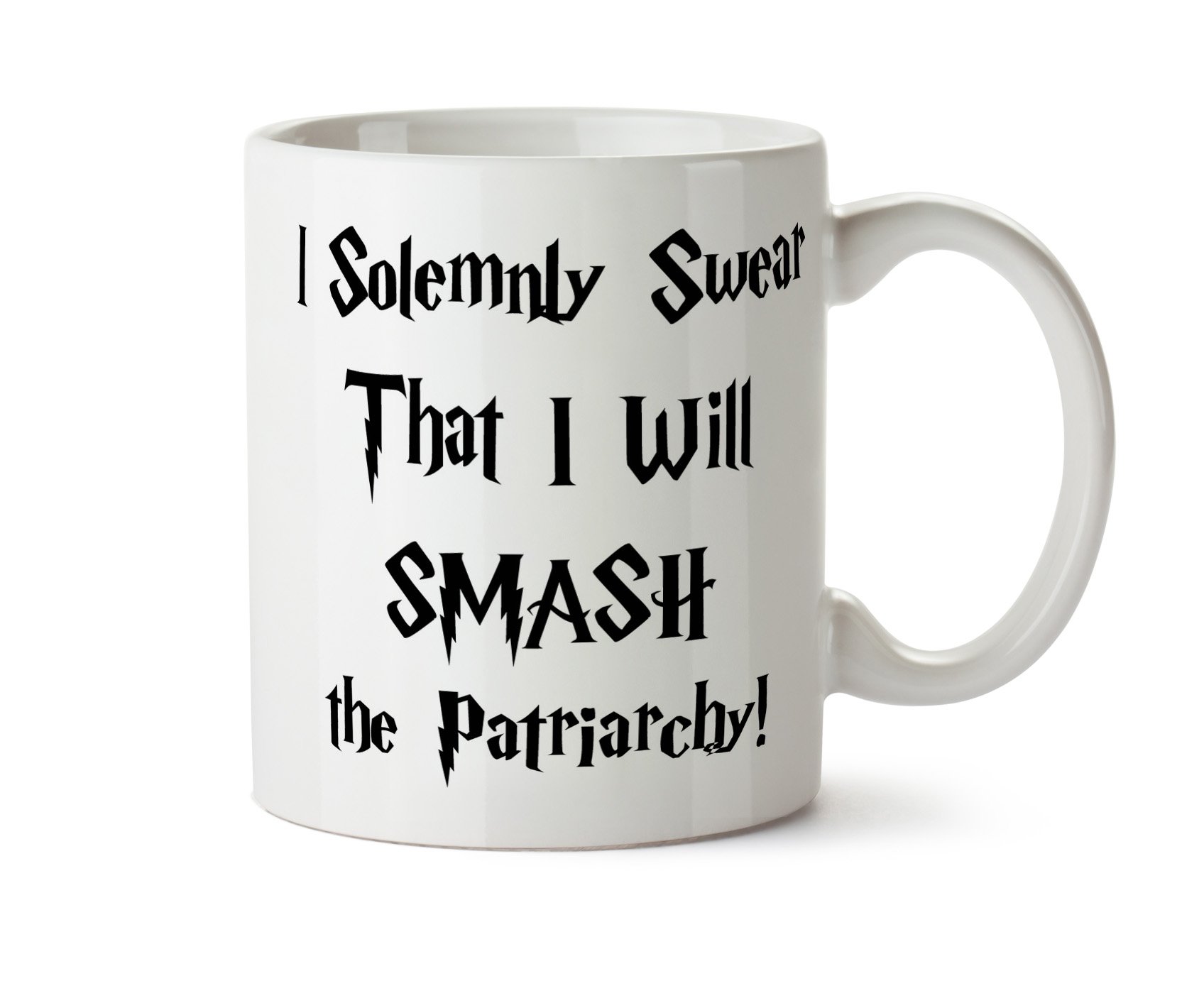 Feminist Coffee Mug 11oz - Funny Tea Cup for Office & Home Use