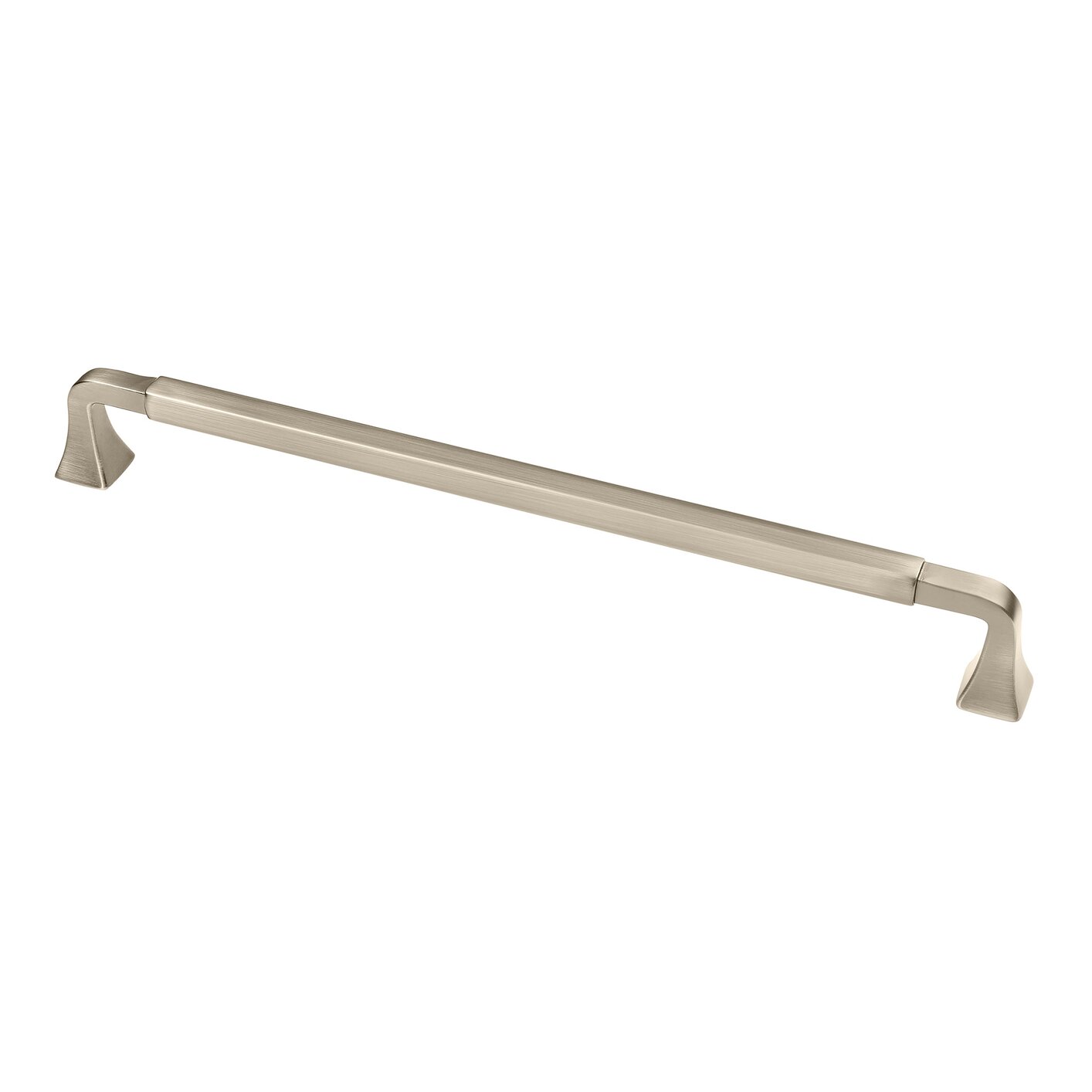 Tudor Transitional Pull Handle - Atomic Iron Finish (3 Sizes Available) - Perfect for Cabinet Doors, Drawers & Furniture Hardware Upgrade