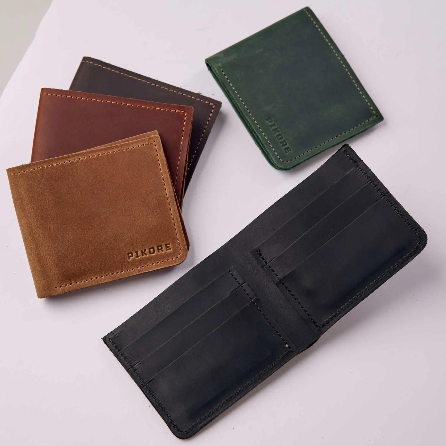 Premium Genuine Leather Wallet for Men - RFID Blocking, Slim & Stylish Design - Perfect for Everyday Use, Travel, and Business (Limited Time Offer)