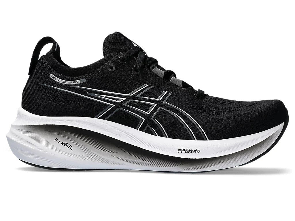 ASICS Women's Gel-Nimbus 26 Running Shoes - Lightweight Cushioned Sneakers for Jogging, Gym Workouts & Everyday Comfort | Road Running & Fitness Training Shoes